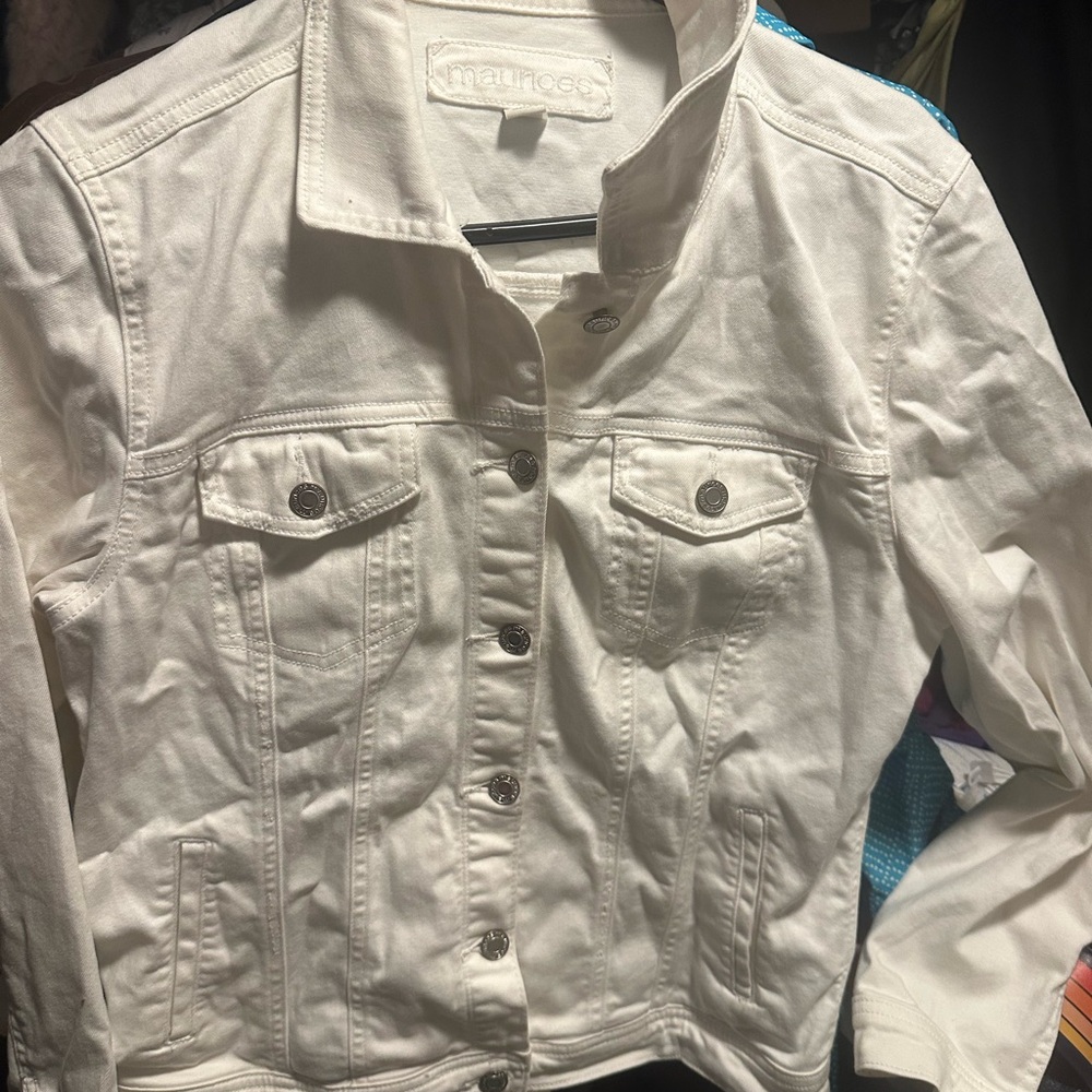 Maurices Ivory Jean Jacket